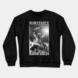 marvin hagler - marvelous Crewneck Sweatshirt